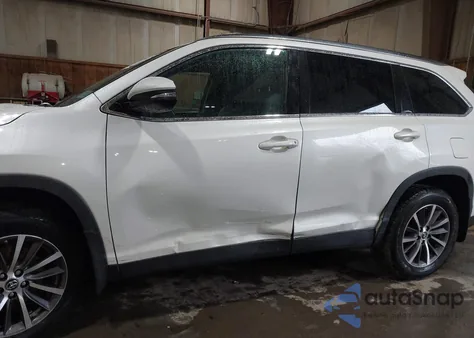 2019 Toyota Highlander Xle from USA, damaged, VIN 5TDJZRFHXKS583351